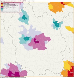 typologie aires urbaines 2010