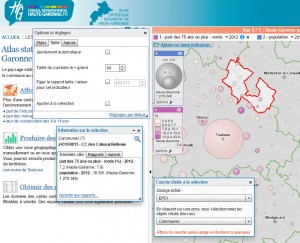 Atlas statistique interactif de Haute-Garonne