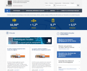 Insee Statistiques Locales à la une