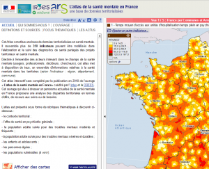 atlas santé mentale : temps d'accès