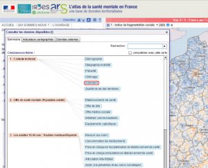 atlas santé mentale : 350 indicateurs