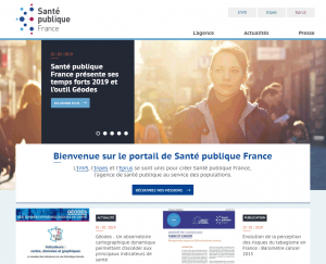 SPF Géodes : site web