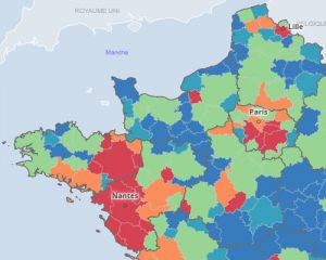 typologie des zones d'emploi (Insee Première 1752)