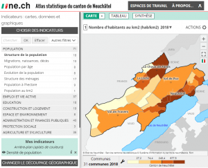 Atlas statistique du canton de Neuchâtel