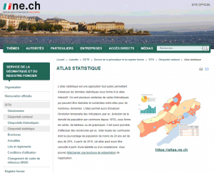 Atlas statistique du canton de Neuchâtel