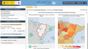 Atlas Interactivo de España : rapport cartographique